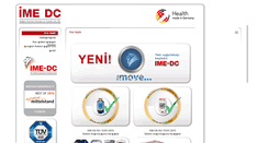 Desktop Screenshot of imedc.com.tr
